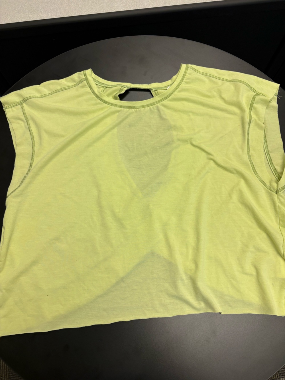 Lightweight Lime active wear top